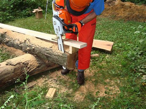 chainsaw sawmill guide